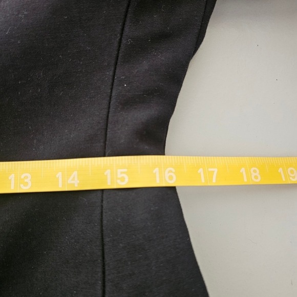 The Frankie Shop Black Cotton Tailored Two Button Blazer Jacket M/L ~ - Picture 9 of 13